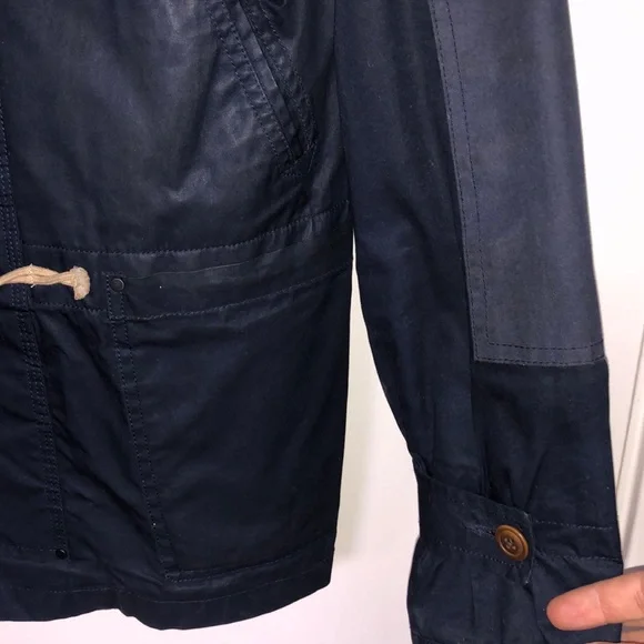 J.Crew Waxed Cotton Water-Resistant Bretton Toggle Jacket - Picture 3 of 10